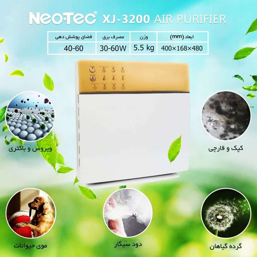 دستگاه تصفیه هوا نئوتک مدل XJ-3200A-1