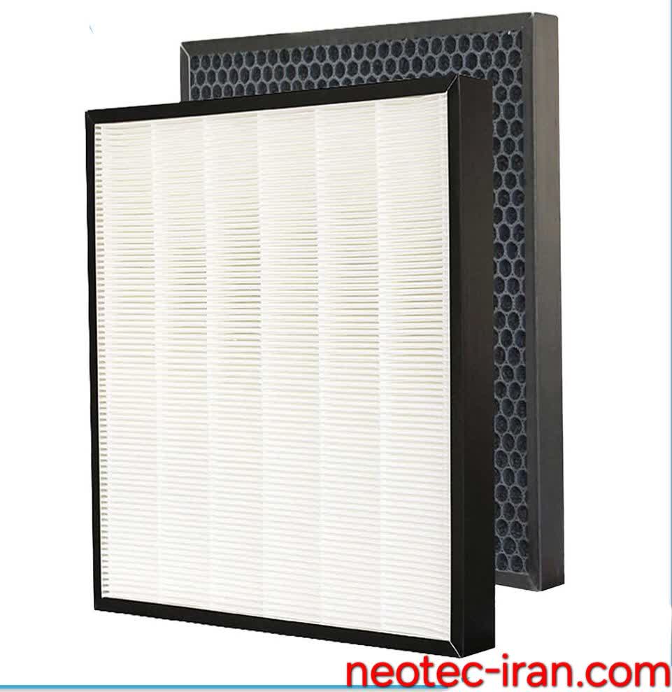 پک فیلتر تصفیه هوا آی ایر مدل LY-868D اصل شامل لایه‌های هپا مدیکال و کربن اکتیو متراکم